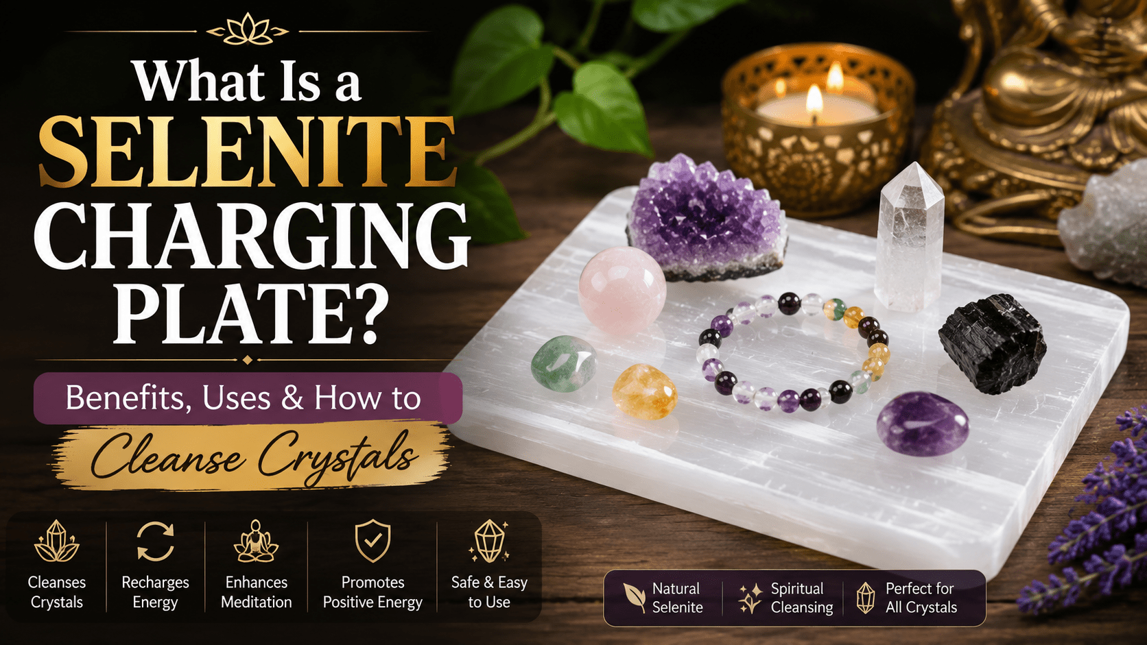 What Is a Selenite Charging Plate?
