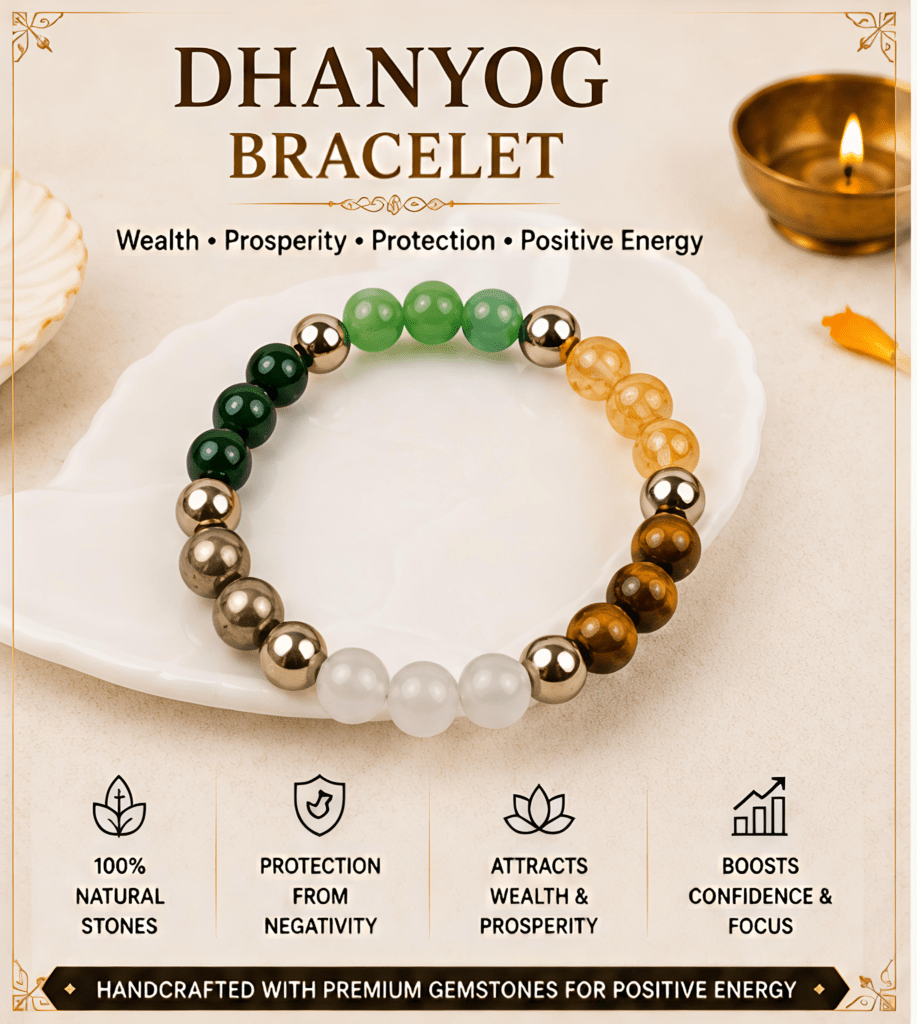 Dhan Yog Bracelet (Lab Certified)