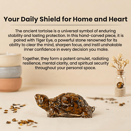 Vastu Tiger Eye Tortoise (Kachhua) - Image 3