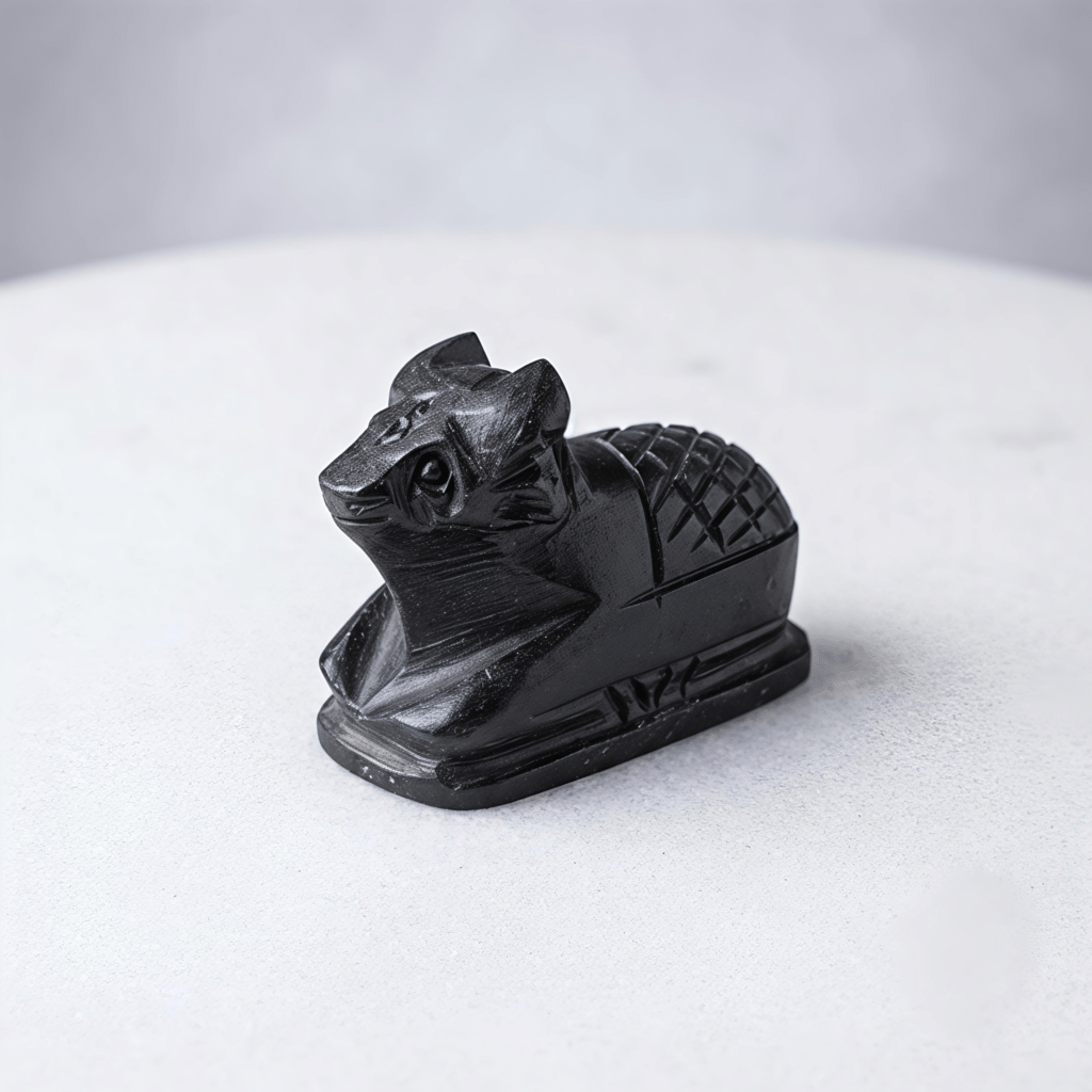 Black Marble Nandi 6 cm