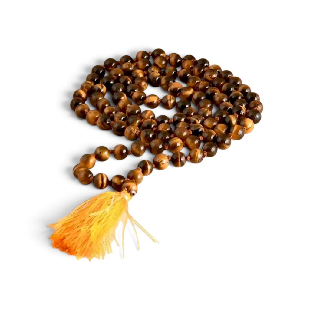 Tiger Eye Mala – 6 mm